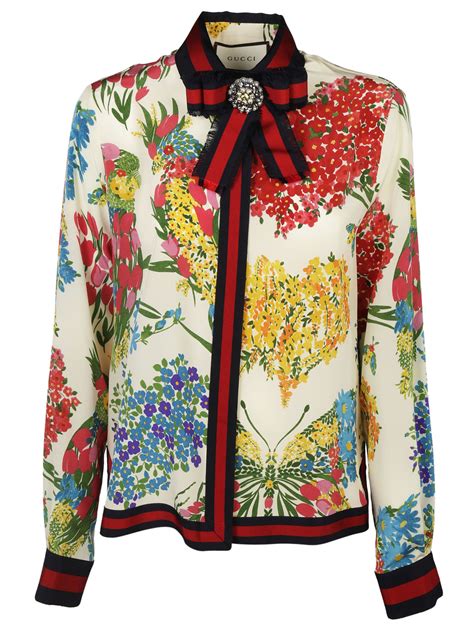 gucci flower shirt